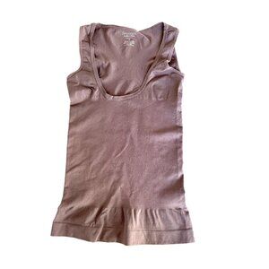 Skinnygirl Women’s Shapewear Tank Top Sz Medium Tummy Control Brown